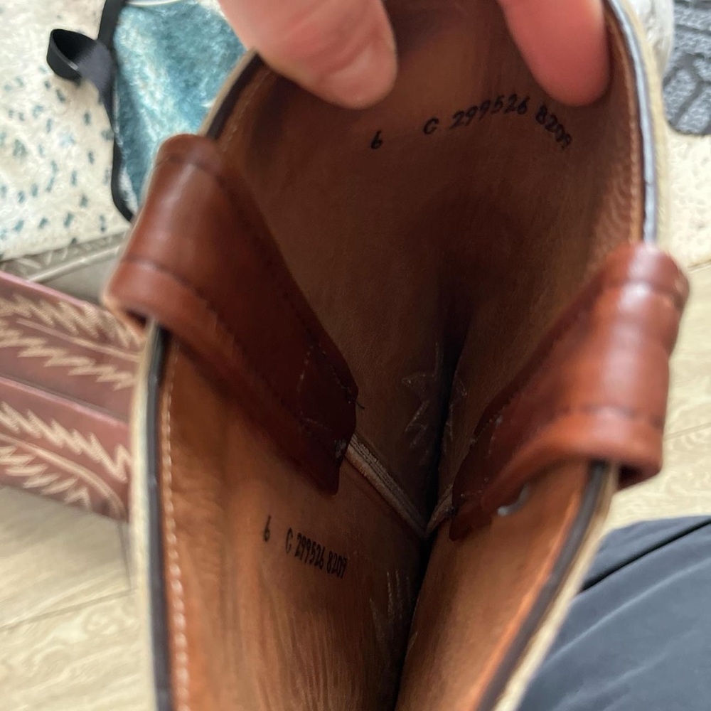 Brown Leather Western Boots - Picture 6 of 7
